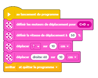 Solution pour la mission 1.1