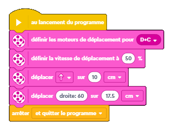 Solution pour la mision 1.2a
